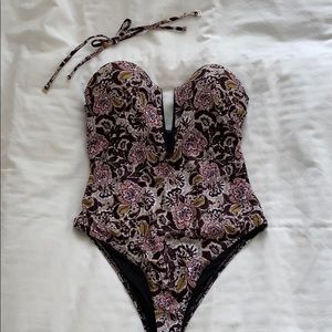 Anthropology One Piece Swimsuit